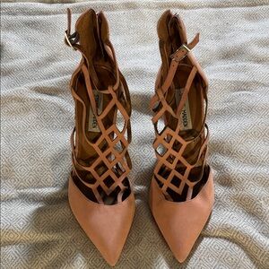 Steve Madden Women's Blush Pink Strappy Heels